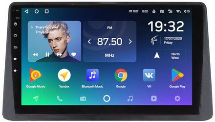 Магнитола для Opel Mokka 2012-2016 (рамка тип 1) - Teyes CC2 PLUS монитор 9" QLED на Android 10, ТОП процессор, 4Гб+64Гб, 4G SIM-слот