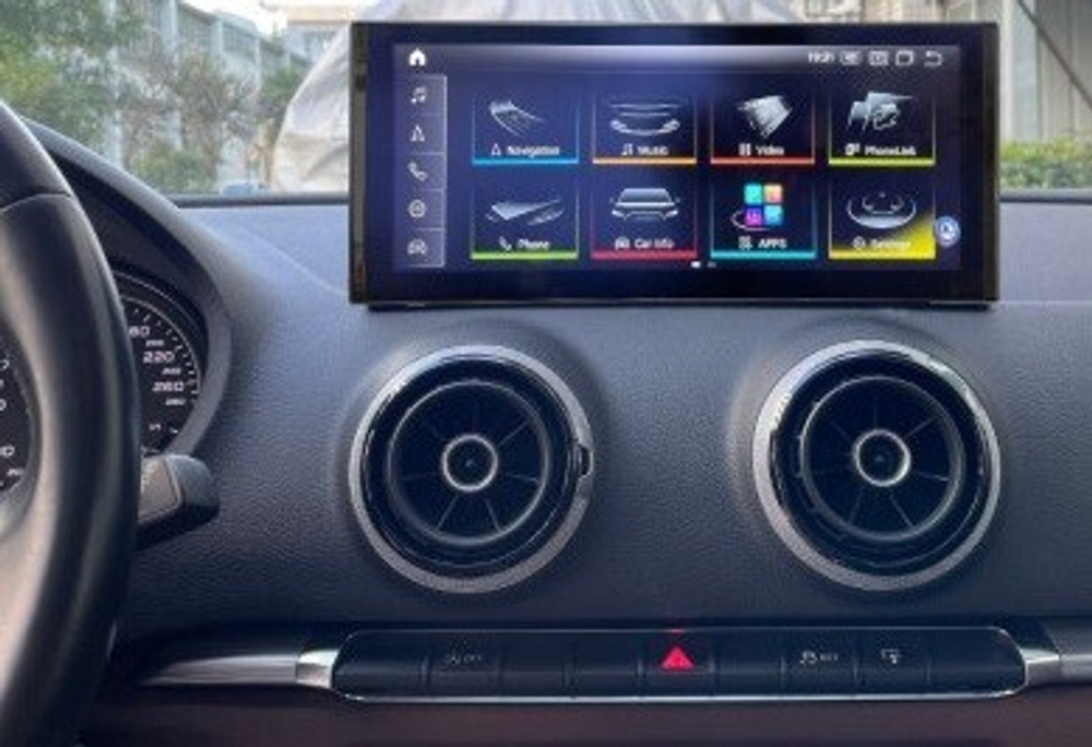 Магнитола для Audi A1 2010-2016 - RDL-8501 монитор 10.25" на Android 14, 8Гб+128Гб, CarPlay, 4G SIM-слот