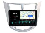 Магнитола для Hyundai Solaris (рамка серебро) 2010-2016 - Vaycar VA23-0067-2K на Android 13, Быстрая, 2K QLED, CarPlay,4G SIM-слот