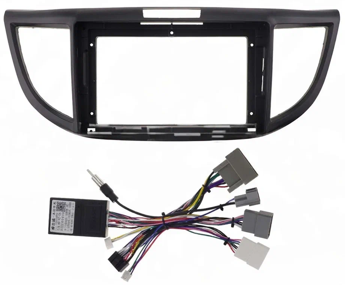 Магнитола для Honda CR-V 4 2012-2016 (большая рамка 9) - Kuberg SF-9641-2 (кнопки и крутилки) Android 13, Быстрая, CarPlay, 4G SIM-слот