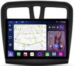 Магнитола для Renault Logan 2, Sandero 2 2014+ (рамка 9) - FarCar BX877 монитор 13" 2K QLED на Android 13, TS10, 6+128, CarPlay, 4G SIM-слот