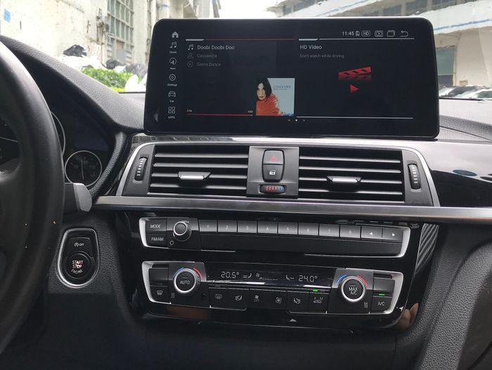 Магнитола для BMW 3-серия F30 2012-2016, 4-серия F36, F32 NBT - RDL-1213 монитор 12.3" на Android 13, Быстрая, CarPlay, 4G SIM-слот