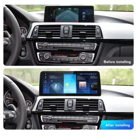 Магнитола для BMW 3-серия F30 2012-2016, 4-серия F36, F32 NBT - Kuberg MKD монитор 12.3", Android 11, 6Гб+128Гб, CarPlay, 4G SIM-слот