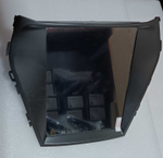 Магнитола для Hyundai Santa Fe 3 DM 2012-2018 (климат на ШГУ) - Kuberg ZF-1157-Q6 вертикальный экран 10.4" в стиле "Тесла" на Android 11, 8/128Гб, CarPlay, 4G SIM-слот