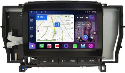 Магнитола для Toyota Crown S180 2004-2008 - FarCar BM9-2K-9668 монитор 9.5" 2K QLED на Android 14, TS10, 4+32Гб, CarPlay, 4G SIM-слот