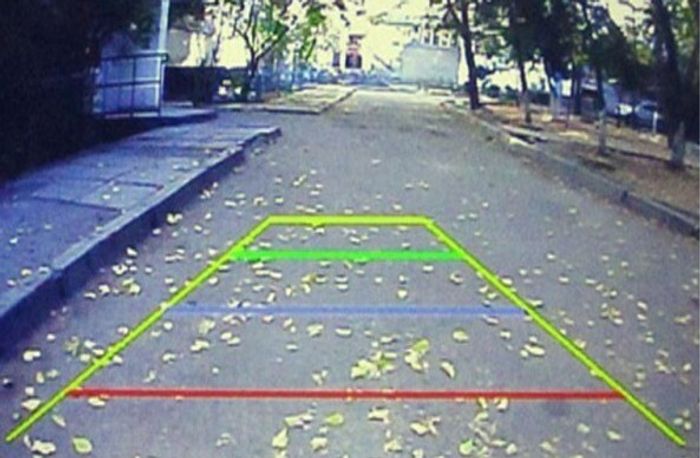 Камера заднего вида в штатное место универсальная (на болте) AHD 1280x720p - Farcar AHD430