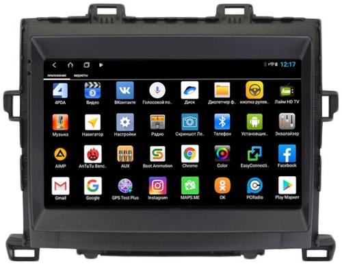 Магнитола для Toyota Alphard H20, Vellfire 2008-2014 (менее 10 динамиков) - Parafar PF698UHD на Android 13, QLED, ТОП процессор, 8Гб+128Гб, CarPlay, 4G SIM-слот
