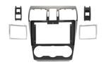 Комплект рамки с разъёмами 9" Subaru Forester 2012-2018, Impreza, XV 2011-2017 универсальная рамка, окантовки в комплекте отдельно
