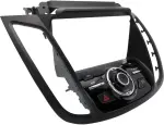 Магнитола для Ford Kuga 2 2017-2019 (SYNC 3, рамка с кнопками тип 2) - FarCar GX9-8029F2B монитор 9.5" 2K QLED на Android 14, TS20, 6+128Гб, CarPlay, 4G SIM-слот