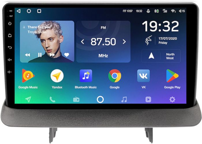 Магнитола для Opel Mokka 2012-2016 (рамка тип 2) - Teyes CC2 PLUS монитор 9" QLED на Android 10, ТОП процессор, 4Гб+64Гб, 4G SIM-слот