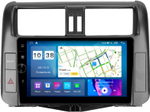 Магнитола для Toyota Land Cruiser Prado 150 2009-2013 (взамен 7" навигации) - Parafar PF065LUX4LHDAV на Android 12, ТОП процессор, 3Гб+32Гб, CarPlay, 4G SIM-слот