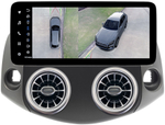 Магнитола для Toyota RAV4 3 2005-2012, Vanguard (рамка LUX 2) - Teyes LUX ONE 360 монитор 12.3", Android 10, CarPlay, 4G SIM-слот, 6/128 ГБ, 4 камеры в комплекте
