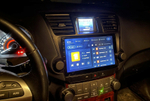 Магнитола для Toyota Highlander 2 2007-2013 XU40 - ZX355R10-7862 Android 10, ТОП процессор, SIM-слот (крутилки декоративные)