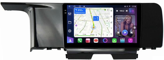 Магнитола для KIA Sorento 4 2020+ - FarCar BM9-9624 монитор 9.5" QLED на Android 14, TS10, 4+32Гб, CarPlay, 4G SIM-слот