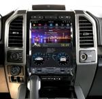Магнитола для Ford F-150 2015-2020 (климат, SYNC 3) - Kuberg ZF-1306H-S3-Q6 вертикальный экран в стиле "Тесла" на Android 11, CarPlay, 4G SIM-слот