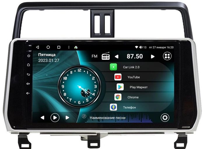 Магнитола для Toyota Land Cruiser Prado 150 2017-2023 - Vaycar VA77-1053 на Android 13, 8-ядер, 4G SIM-слот