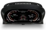 Электронная панель приборов BMW X5 E70 2007-2013 - 1295 с LCD / ЖК 12.3" экраном QLED