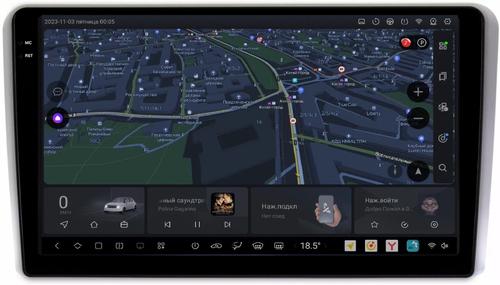 Магнитола для AUDI A3 2003-2012 - Kuberg OL-9968 QLed+2K, Android 13, UIS7870 (DUDU7), CarPlay, SIM-слот