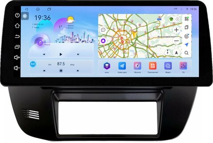Магнитола для Nissan Patrol Y61 1997-2004 - FarCar монитор 12.3" 2K QLED на Android 14, TS10, CarPlay, 4G SIM-слот