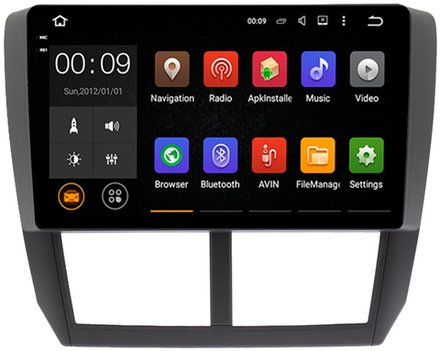 Магнитола для Subaru Forester, Impreza 2008-2013 - AIROC 2K RX-3403 Android 13, QLed+2K, ТОП процессор, 8/128, CarPlay, SIM-слот