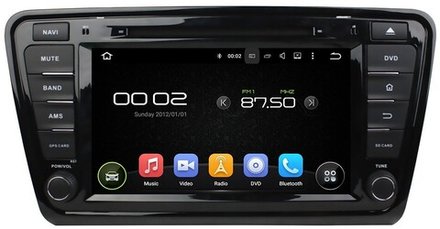 Магнитола для Skoda Octavia A7 2013-2020 - Kuberg KD-8035-P5-32 на Android 10, 8-ядер, 4ГБ-32ГБ