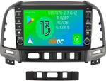 Магнитола для Hyundai Santa Fe 2006-2012 - Airoc AB-2008 (кнопки и крутилки), Android 13, Быстрая, SIM-слот, CarPlay