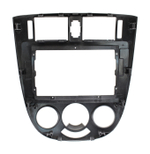 Комплект рамки с разъёмами 10" Chevrolet Lacetti седан, Daewoo/Ravon Gentra (серебро кондей)