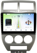 Магнитола для Jeep Compass 2006-2010 - Teyes CC4L монитор 10" IPS на Android 14, Snapdragon 662, CarPlay, 4G SIM-слот