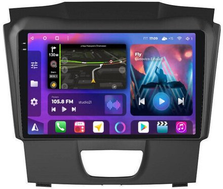 Магнитола для Chevrolet TrailBlazer 2012-2015 - FarCar BM435M-2K монитор 9.5" 2K QLED на Android 14, TS10, 4+32Гб, CarPlay, 4G SIM-слот