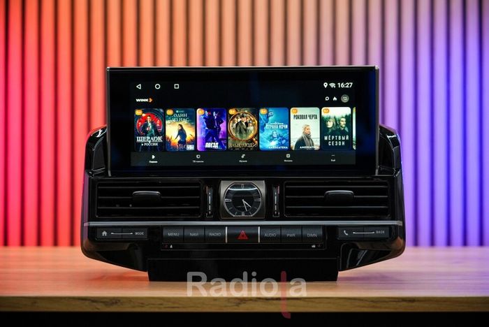 Магнитола для Toyota Land Cruiser 200 2015-2021 с JBL и 360 - RDL-LC200-16-LCD монитор 12.3" на Android 13, Быстрая, CarPlay, 4G SIM-слот