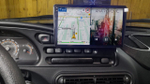 Магнитола для Chevrolet Niva, Lada Niva Travel (без ШГУ) - FarCar GX9-9585 монитор 9.5" 2K QLED на Android 14, TS20, 6+128Гб, CarPlay, 4G SIM-слот