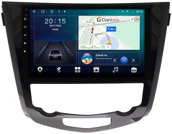 Магнитола для Nissan X-Trail T32, Qashqai J11 2014-2022 - Canbox 1009/1010 Android 10, 8-ядер, SIM-слот