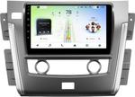 Магнитола для Nissan Patrol Y62 2010-2019 (экран климата внизу) - Teyes CC4L-DTS монитор 9" IPS на Android 14, Быстрая, Snapdragon 662, CarPlay, 4G SIM-слот