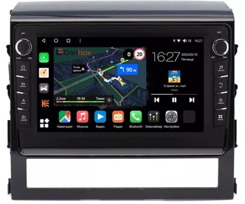 Магнитола для Toyota Land Cruiser 200 2015-2021 (без JBL) - Canbox 9047 Android 10, ТОП процессор, CarPlay, 4G SIM-слот