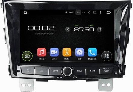 Магнитола для SsangYong Tivoli, XLV 2016+ - Kuberg KD-8116-P6 на Android 10, 6-Турбо ядер, 4ГБ-64ГБ