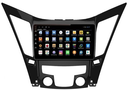 Магнитола для Hyundai Sonata 2010-2013 (YF) - Parafar PF310XHD на Android 13, 8-ядер, 4Гб+64Гб, CarPlay, 4G SIM-слот