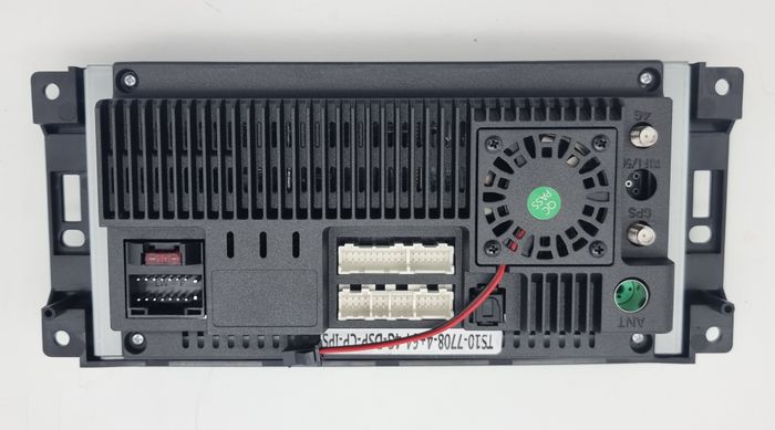 Магнитола для Jeep, Dodge, Chrysler 2006-2015 (207x98мм) - Kuberg KP-7145-S10 Android 12, Быстрая, CarPlay, SIM-слот