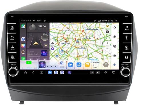 Магнитола для Hyundai iX35 2009-2015 - Kuberg OL-1702 (кнопки и крутилки) Android 13, TS20, 6+128Гб, CarPlay, 4G SIM-слот