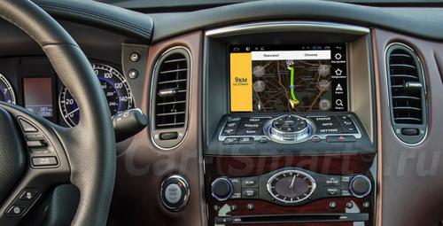 Навигационный блок для Infiniti QX50 2013-2018 - Kuberg YF-5-9 на Android 9, 6-ТУРБО ядер и 4ГБ-64ГБ
