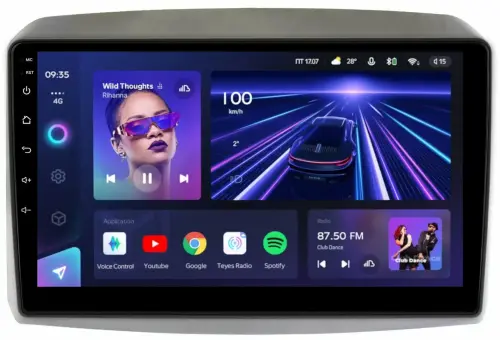 Магнитола для KIA Sorento Prime UM 2015-2020 (рамка-накладка) - Teyes CC3L на Android 10, 8-ядер, CarPlay, 4G SIM-слот
