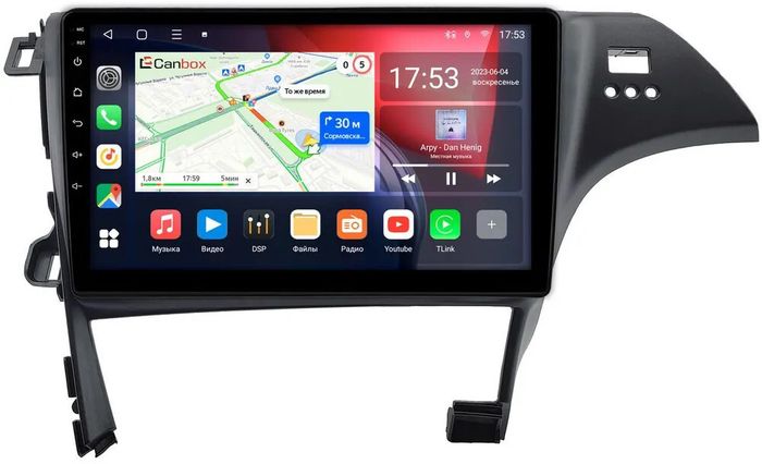 Магнитола для Toyota Prius 30 2009-2015 (правый руль, рамка под 10") - Canbox 10-0487 Android 10, 8-ядер, SIM-слот
