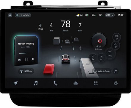 Магнитола для VW Touareg 2 2010-2018 (RCD550, поддержка подогревов) - Teyes CC4-PRO монитор 13" 2K QLED на Android 13, Snapdragon 778G, ИИ, CarPlay, DSP, 4G SIM-слот