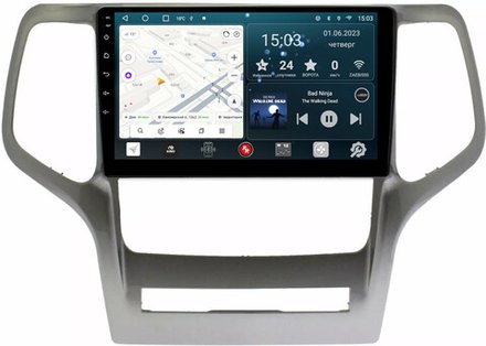 Магнитола для Jeep Grand Cherokee 2010-2013 - Redpower 318 Android 10, ТОП процессор, 6Гб+128Гб, CarPlay, SIM-слот