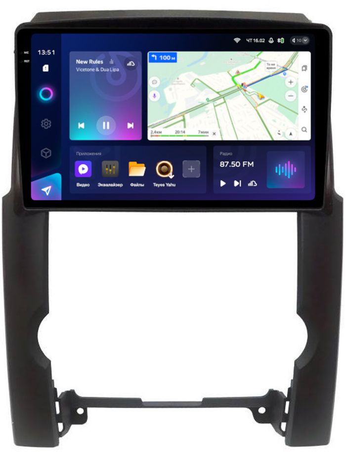 Магнитола для KIA Sorento XM 2009-2012 - Teyes CC3-2K QLed Android 10, ТОП процессор, SIM-слот, CarPlay