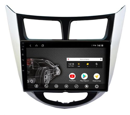 Магнитола для Hyundai Solaris 2010-2016 - AK476R9-MTK Android 10, 8-ядер, 2Гб-32Гб