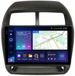 Магнитола для Mitsubishi ASX 2017+ - Teyes CC3-2K монитор 10.36" 2K QLED на Android 10, Быстрая, CarPlay, 4G SIM-слот