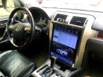 Магнитола для Lexus GX460 2009-2019 (навигация) - Kuberg ZF-1815-GE вертикальный экран в стиле "Тесла" на Android 13, Быстрая, CarPlay, 4G SIM-слот