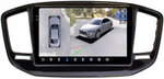 Магнитола для Geely Emgrand X7 2019-2021 - FarCar BX9-360-9552 монитор 9.5" 2K QLED на Android 13, 6Гб+128Гб, CarPlay, 4G SIM-слот, 4 камеры в комплекте
