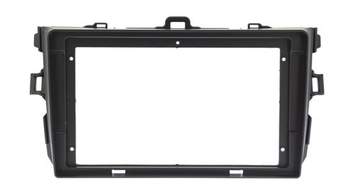 Комплект рамки с разъёмами 9" Toyota Corolla Axio, Fielder 2006-2013 (чёрная) MFB дисплея