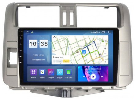 Магнитола для Toyota Land Cruiser Prado 150 2009-2013 - Parafar PF065XHD на Android 13, 8-ядер, 4Гб+64Гб, CarPlay, 4G SIM-слот